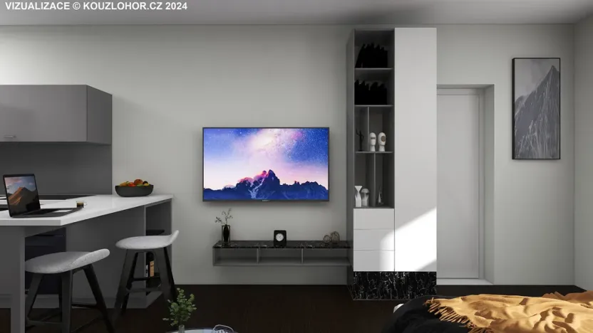 Prodej bytu 1+kk, Janov nad Nisou - Hrabětice, 28 m2