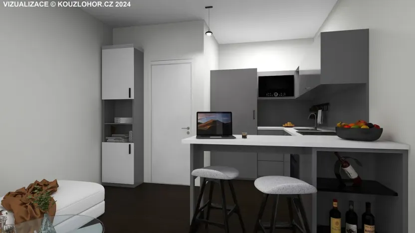 Prodej bytu 1+kk, Janov nad Nisou - Hrabětice, 28 m2