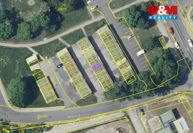 Prodej garáže, Bílina, Pražská, 18 m2