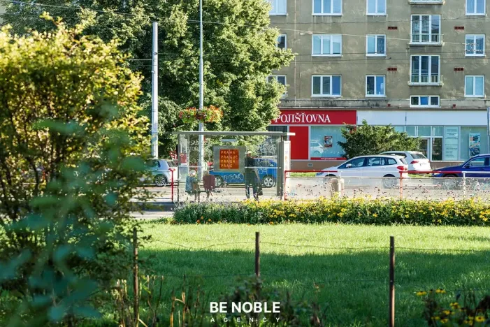 Pronájem bytu 1+kk, Praha - Vršovice, Kubánské náměstí, 21 m2