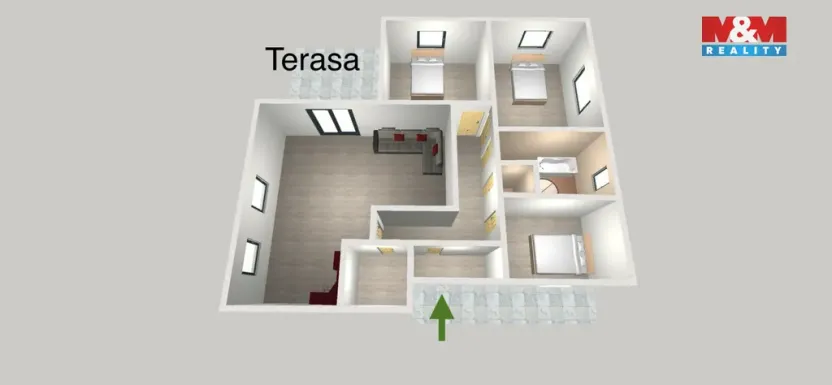 Prodej rodinného domu, Mnichovo Hradiště - Hněvousice, Podolská, 136 m2