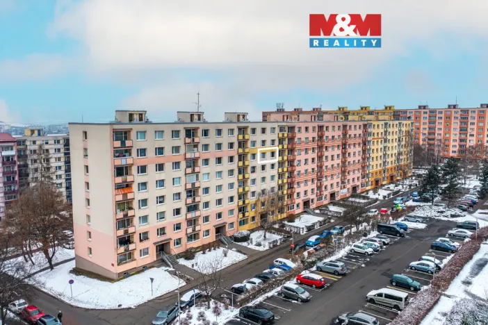 Prodej bytu 1+1, Ústí nad Labem - Severní Terasa, Glennova, 36 m2