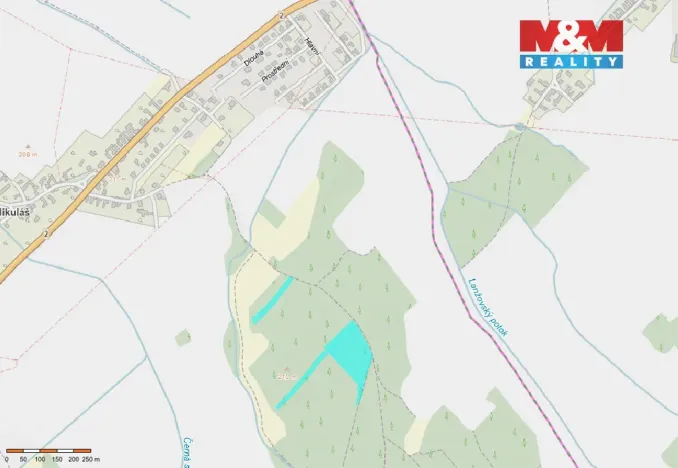 Prodej lesa, Svatý Mikuláš, 20624 m2