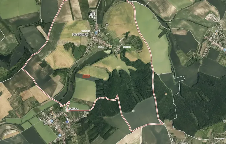 Prodej pole, Dražůvky, 5825 m2