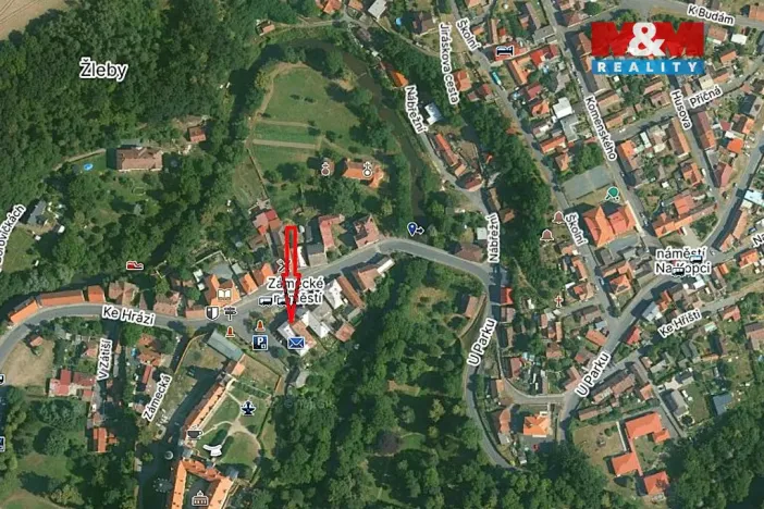 Pronájem bytu 2+1, Žleby, Zámecké náměstí, 53 m2