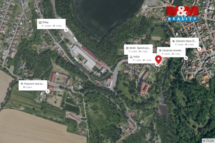 Pronájem bytu 2+1, Žleby, Zámecké náměstí, 53 m2