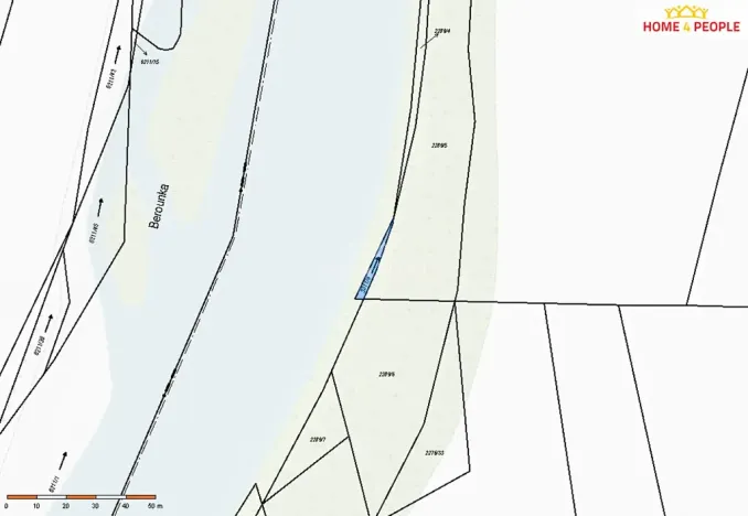 Prodej pozemku, Praha - Lipence, 52 m2