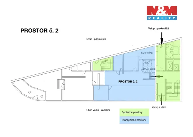 Pronájem obchodního prostoru, Ústí nad Labem - Ústí nad Labem-centrum, Velká Hradební, 280 m2