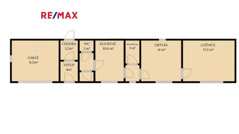 Prodej rodinného domu, Městečko Trnávka, 60 m2