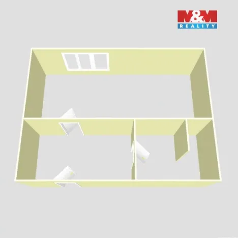 Pronájem kanceláře, Praha - Holešovice, U průhonu, 53 m2