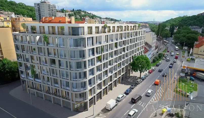 Pronájem bytu 3+kk, Praha - Košíře, Hlaváčkova, 51 m2