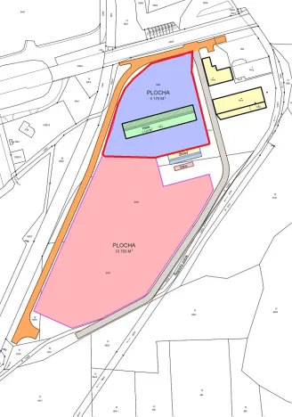 Pronájem obchodního prostoru, Strakonice - Strakonice I, Písecká, 6170 m2