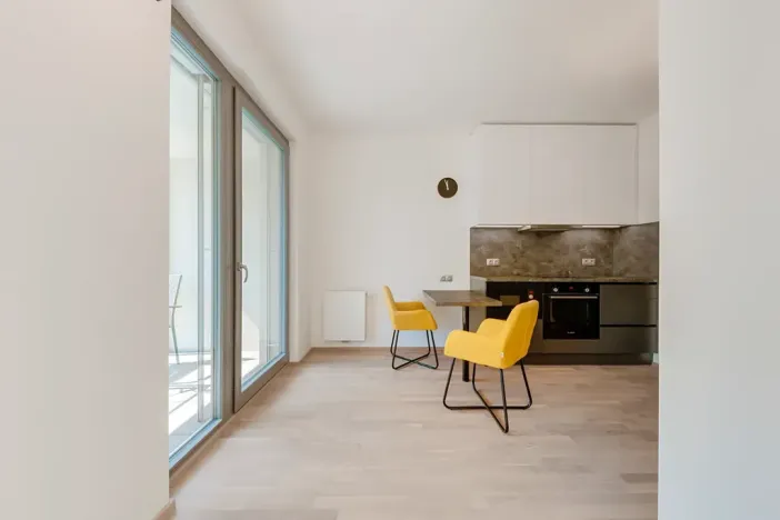 Pronájem bytu 1+kk, Praha - Karlín, Breitfeldova, 40 m2