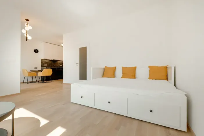 Pronájem bytu 1+kk, Praha - Karlín, Breitfeldova, 40 m2