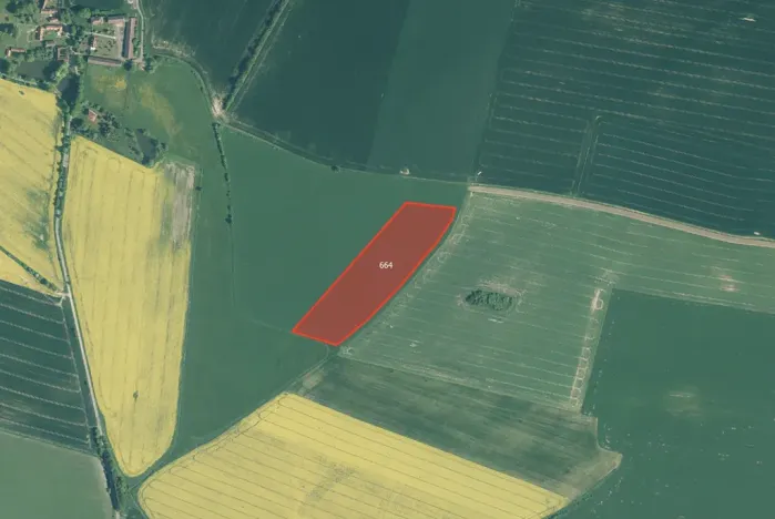 Prodej podílu pole, Mirovice, 7681 m2