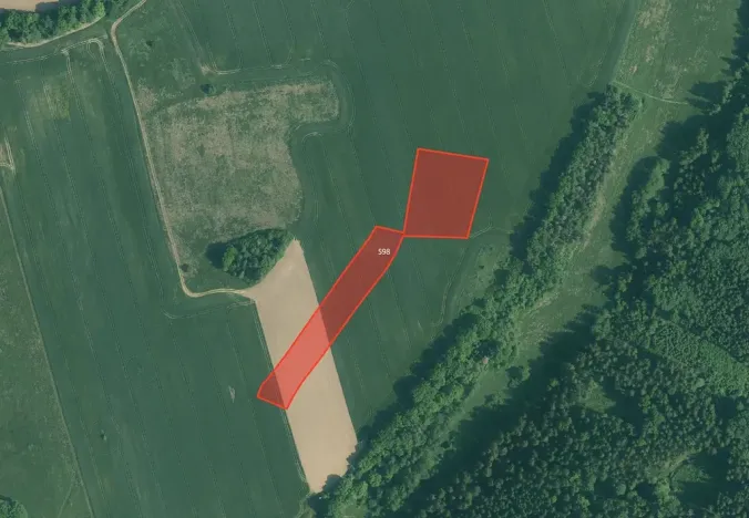 Prodej pole, Hluboká nad Vltavou, 13267 m2