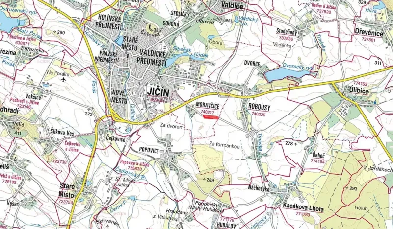 Prodej pole, Jičín, 10023 m2