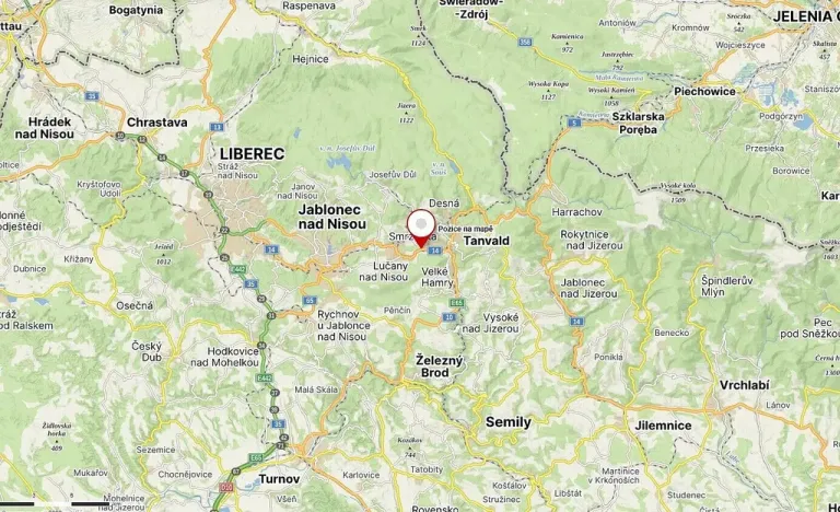 Prodej pozemku, Smržovka, 504 m2