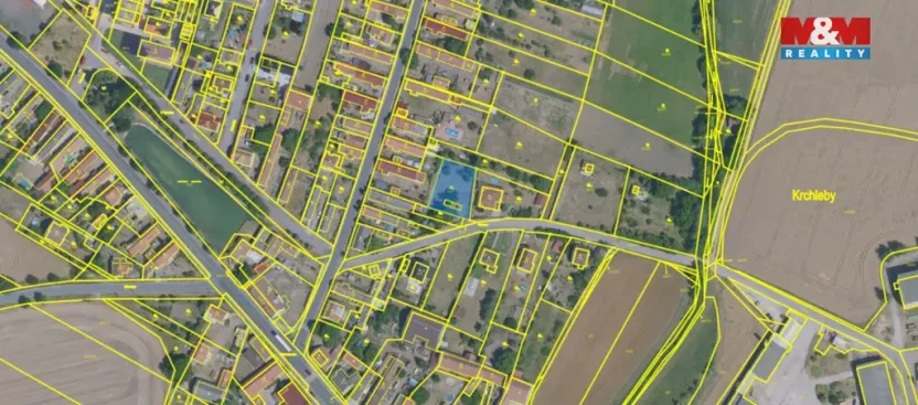 Prodej pozemku pro bydlení, Krchleby, 962 m2