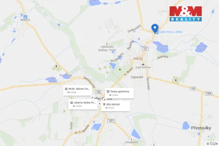 Prodej rodinného domu, Sedlec-Prčice, Benešovská, 166 m2