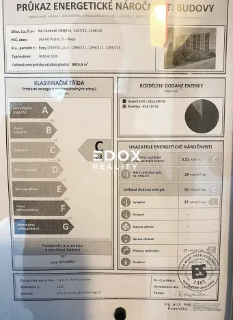 Prodej bytu 3+1, Praha - Řepy, Na chobotě, 77 m2