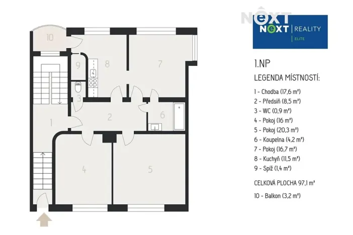 Prodej rodinného domu, Brno, Pechova, 299 m2