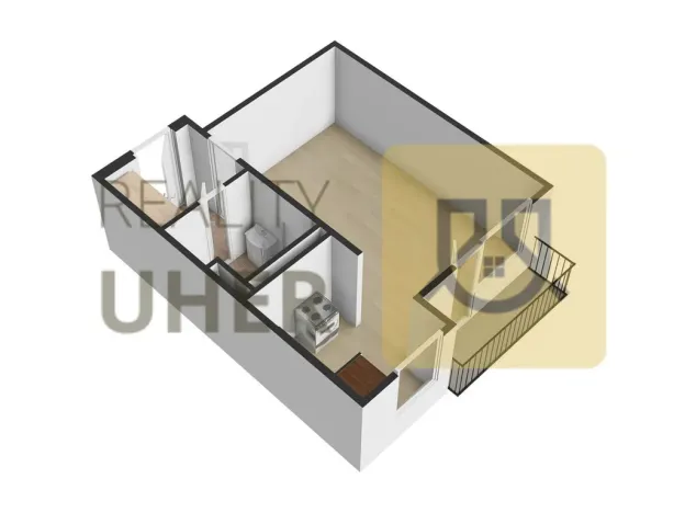 Prodej bytu 1+kk, Bělá pod Bezdězem, Tyršova, 37 m2