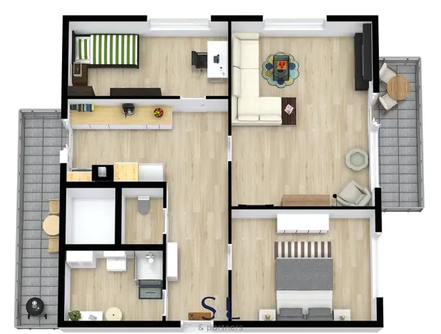 Pronájem bytu 3+1, Nový Bor, Skalická, 84 m2