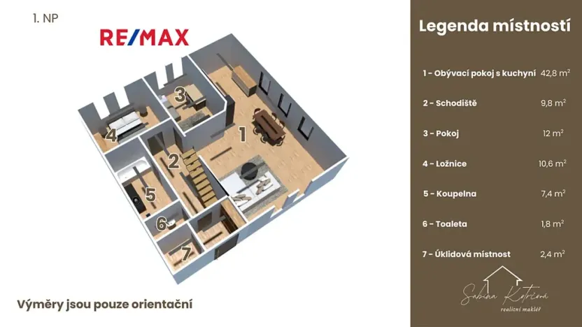 Prodej bytu 4+1, Černilov, 130 m2