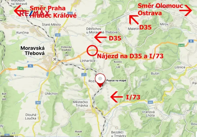 Prodej skladu, Radkov, 38387 m2