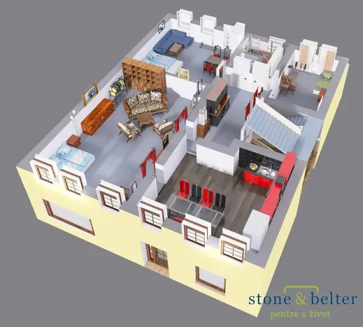 Prodej vícegeneračního domu, Nové Město pod Smrkem, Mírové náměstí, 466 m2