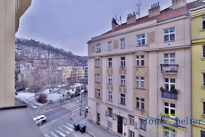 Pronájem bytu 1+1, Praha - Košíře, Mahenova, 49 m2