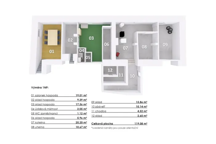 Prodej vícegeneračního domu, Kamýk nad Vltavou, 320 m2