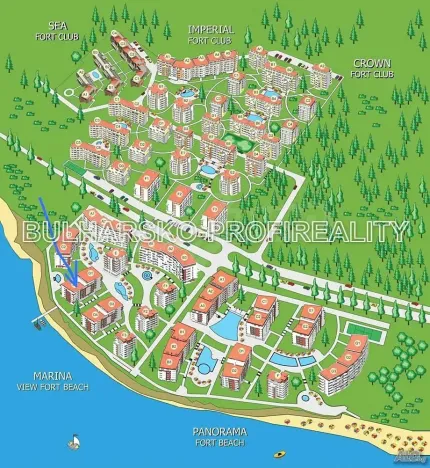 Prodej bytu 2+kk, Sveti Vlas, Bulharsko, 63 m2