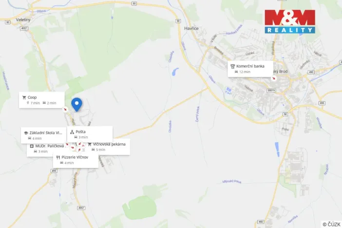 Prodej pozemku pro bydlení, Vlčnov, 194 m2