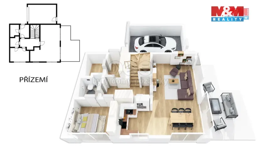 Prodej rodinného domu, Choťánky, 130 m2