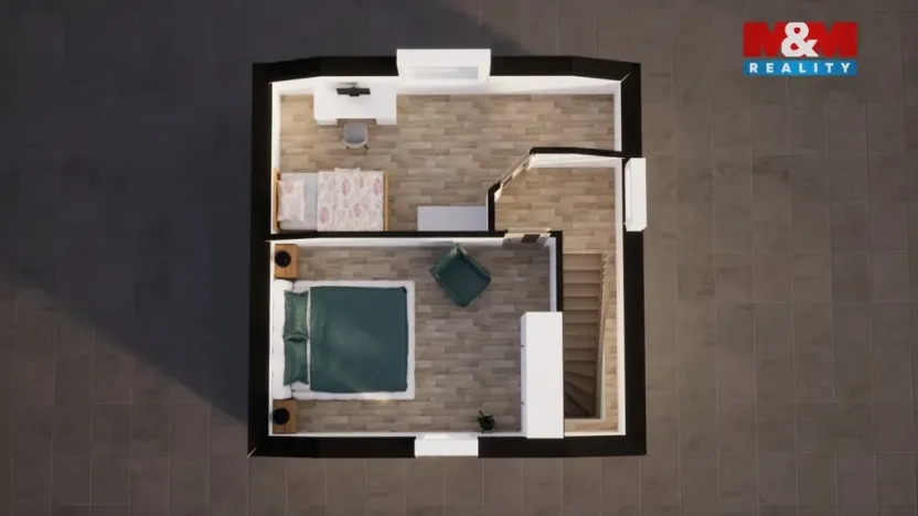 Prodej rodinného domu, Petkovy, 66 m2