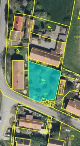 Prodej pozemku pro bydlení, Morašice, 771 m2
