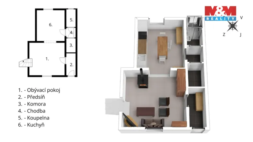 Prodej rodinného domu, Horní Planá - Hůrka, 180 m2