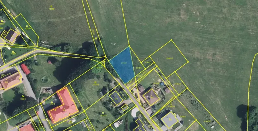 Prodej pozemku pro bydlení, Pastviny, 864 m2