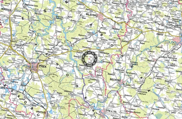 Prodej louky, Bernartice, 7851 m2