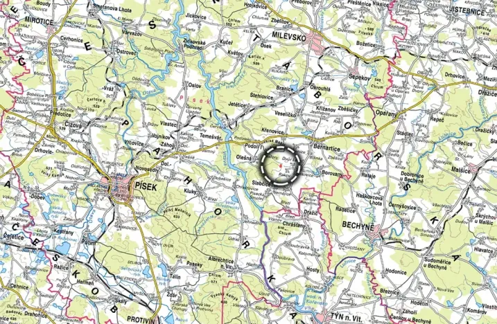 Prodej louky, Bernartice, 15444 m2