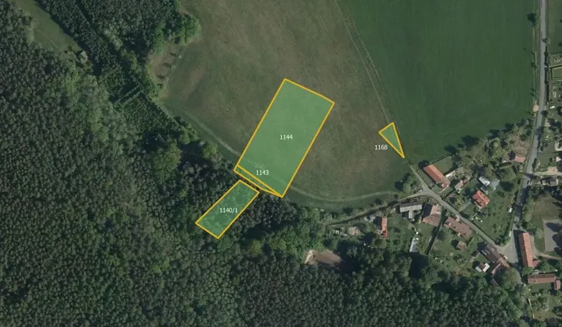 Prodej louky, Zaječice, 19893 m2