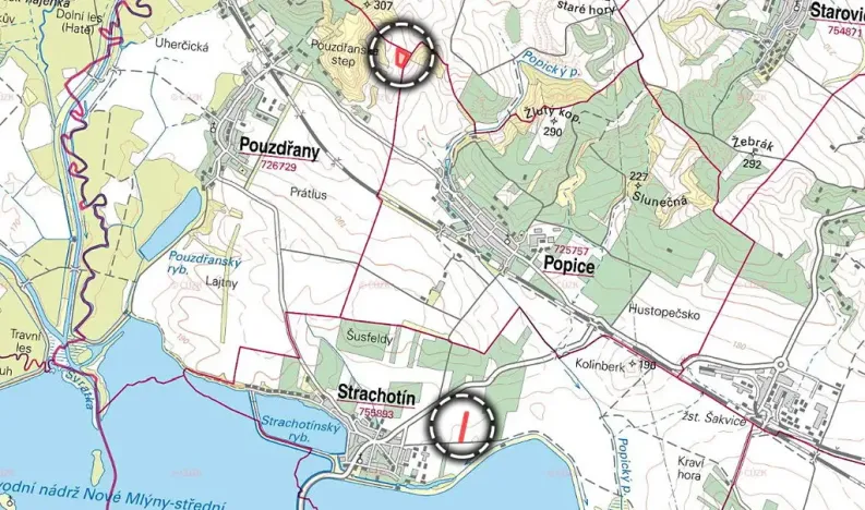 Prodej pole, Pouzdřany, 17410 m2