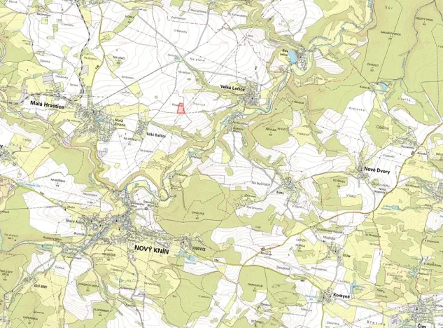 Prodej pole, Malá Hraštice, 10521 m2