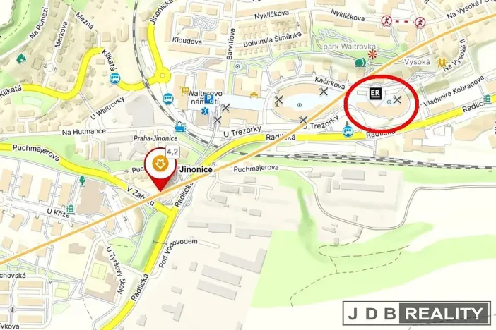 Pronájem kanceláře, Praha - Jinonice, Kačírkova, 500 m2