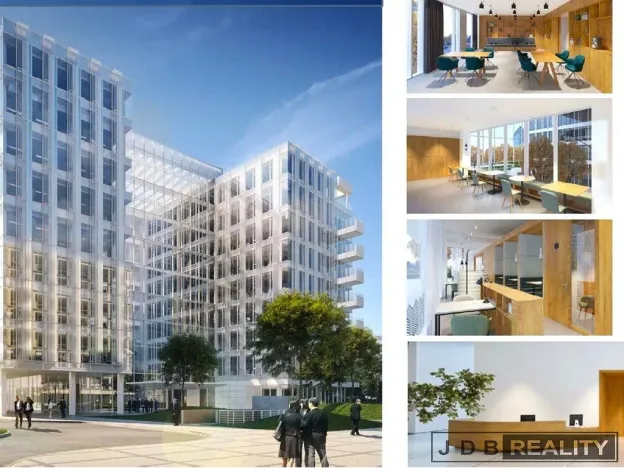 Pronájem kanceláře, Praha - Nusle, Pujmanové, 239 m2