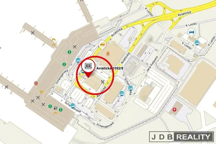 Pronájem kanceláře, Praha - Ruzyně, Aviatická, 10 m2