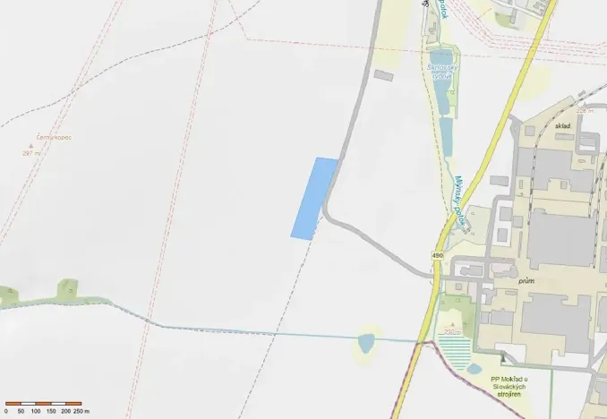 Prodej pole, Uherský Brod, 18574 m2