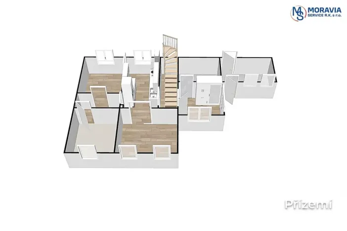 Prodej rodinného domu, Senička, 200 m2